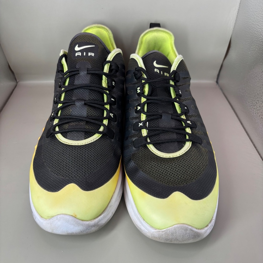 Nike Air Max Axis Mens Black Volt Orange Running Shoes AA2148-006 Size 12 - Picture 2 of 7